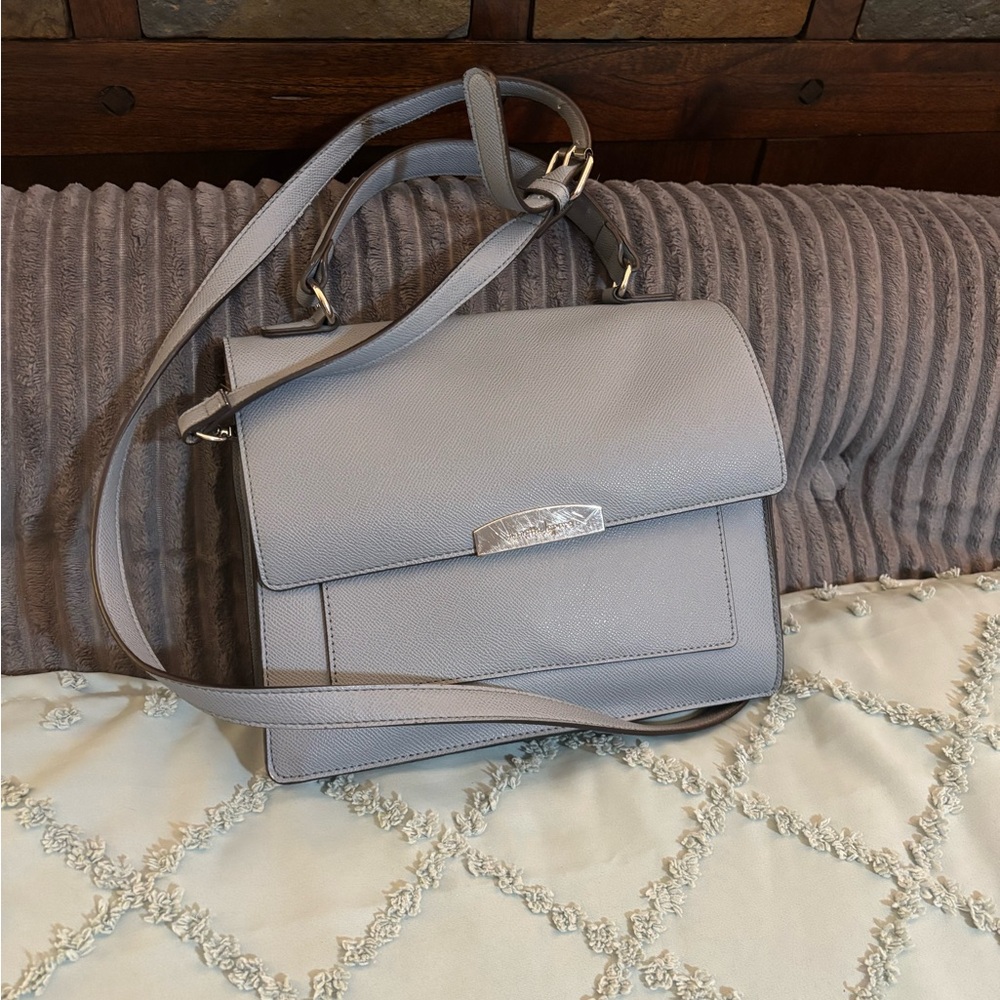 Nanette Lepore light blue crossbody purse